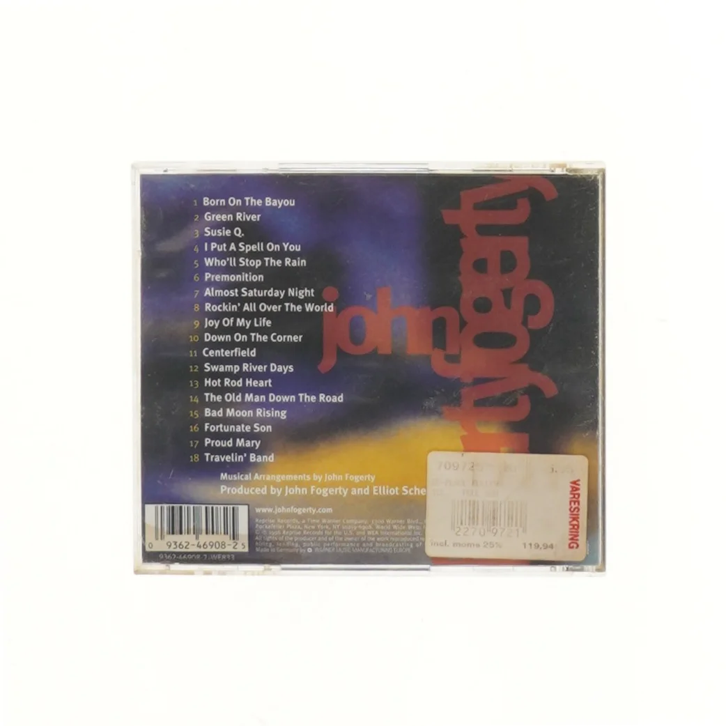 CD med John Fogerty's Premonition album (str. 12,5x14 cm)
