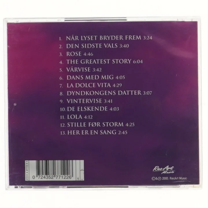 Lis Sørensen CD - Rose fra RecArt