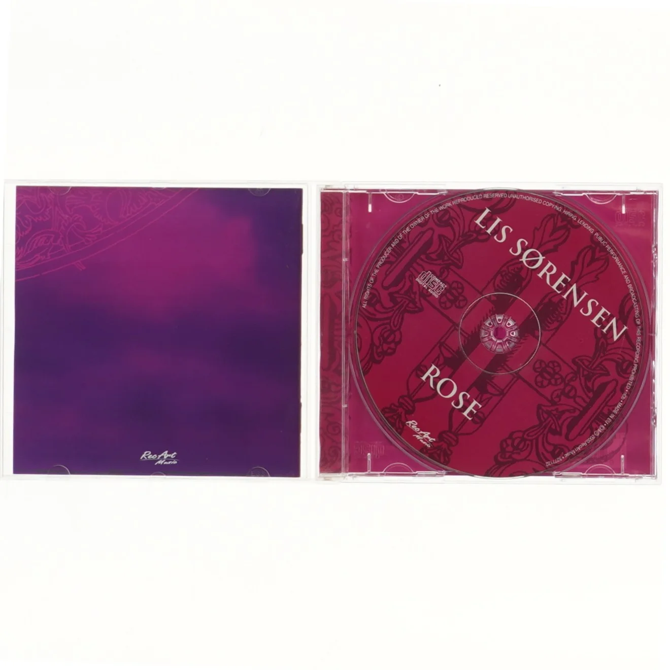 Lis Sørensen CD - Rose fra RecArt