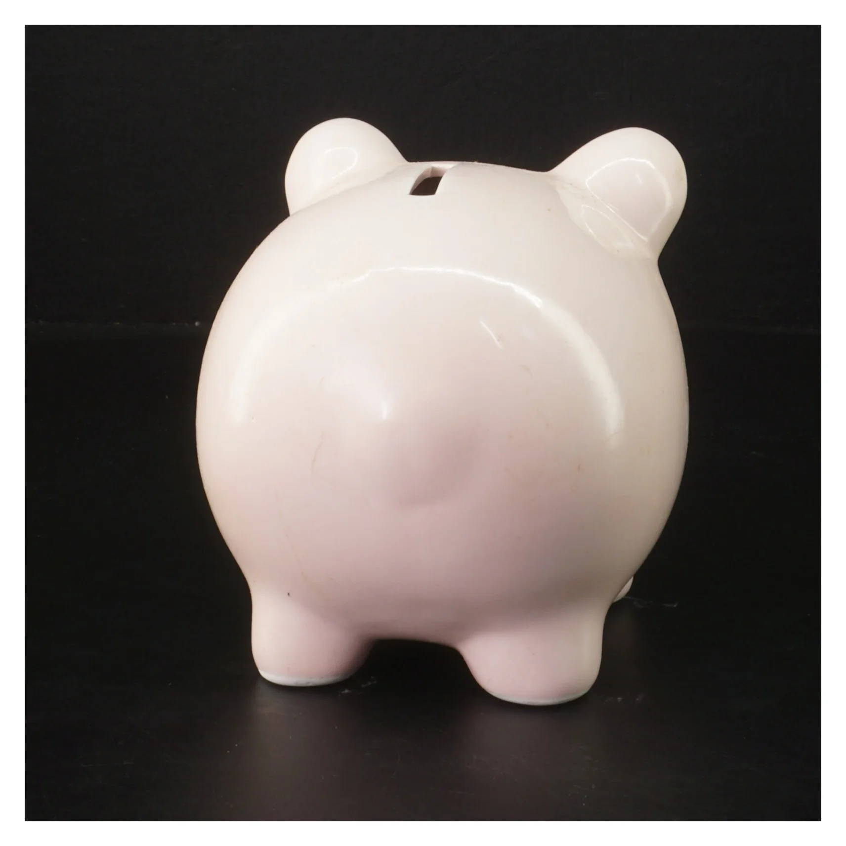 Keramisk sparegris (str. 15x12x11 cm)