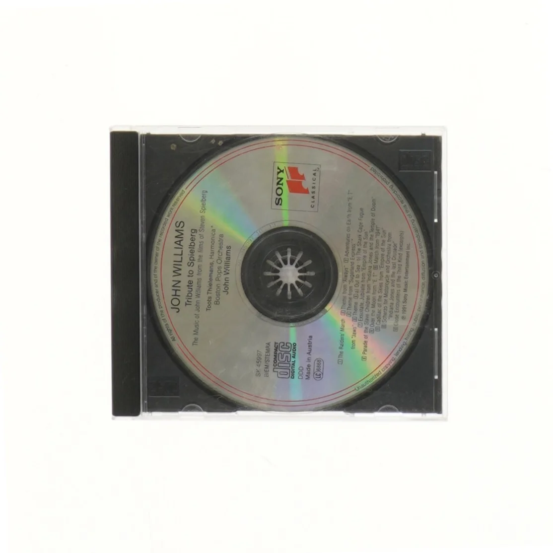 CD: Tribute to Spielberg - John Williams (str. 12,5x14 cm)