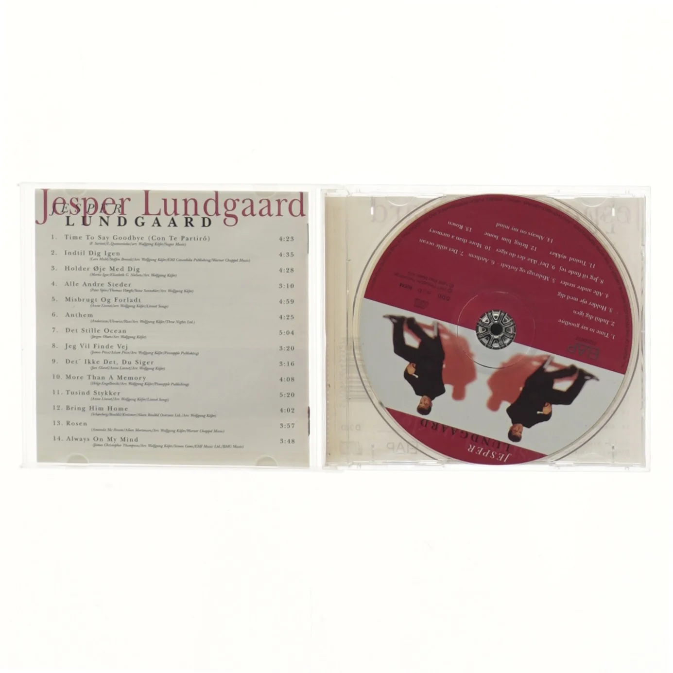 CD med Jesper Lundgaard fra ELAP (str. 12,5x14 cm)
