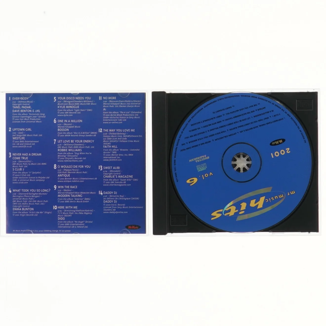 Mr Music Hits Vol. 6 CD