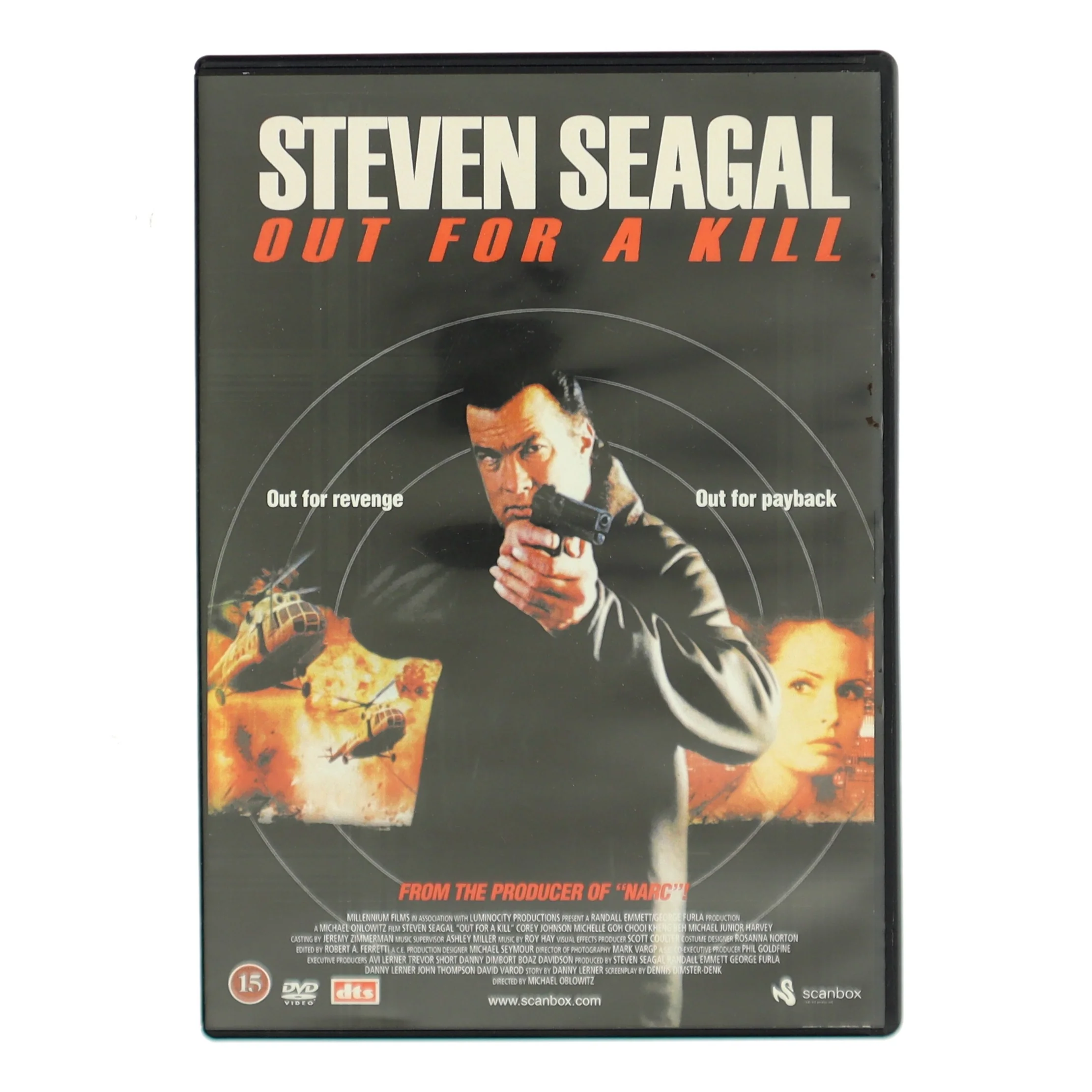 Out for a Kill med Steven Seagal (DVD)