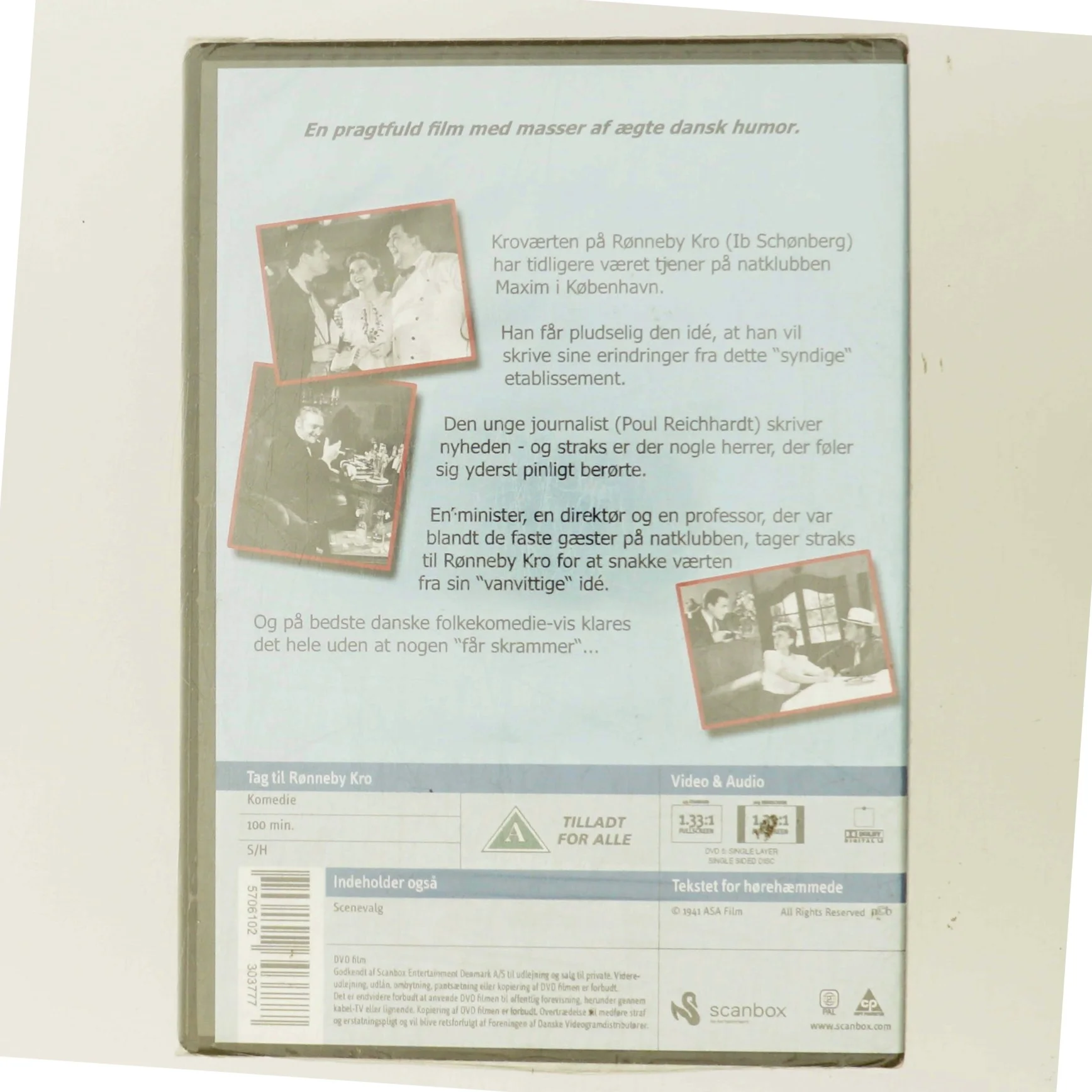 Tag til Rønneby Kro med Ib Schønberg (DVD)