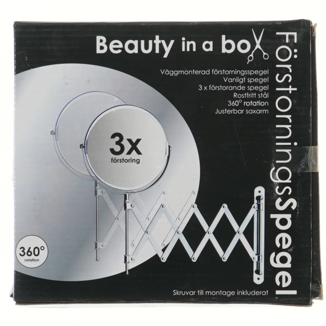 Spejl (str. Ø 18 cm)