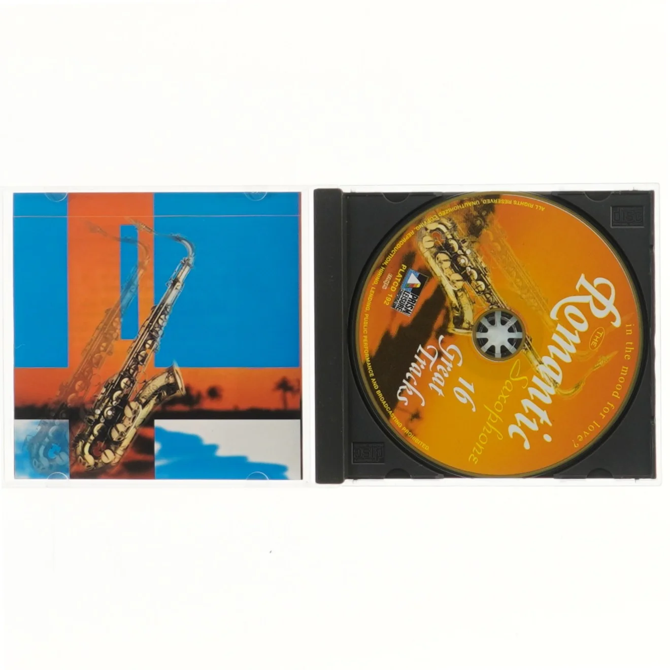 CD: The Romantic Saxophone