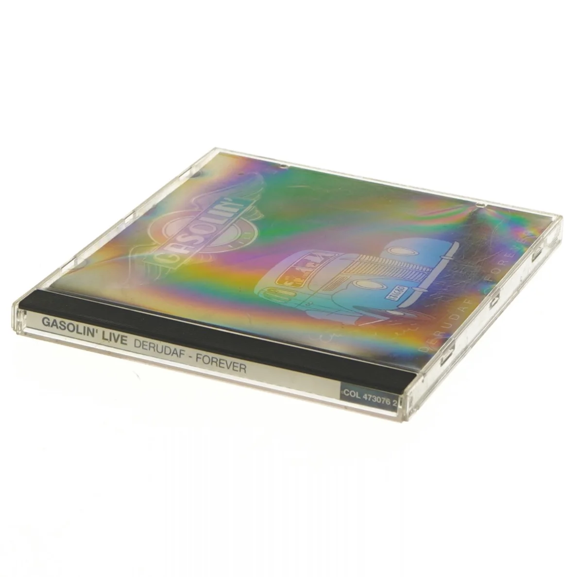CD Gasolin' Live Derudaf Forever fra Columbia (str. 12,5x14 cm)