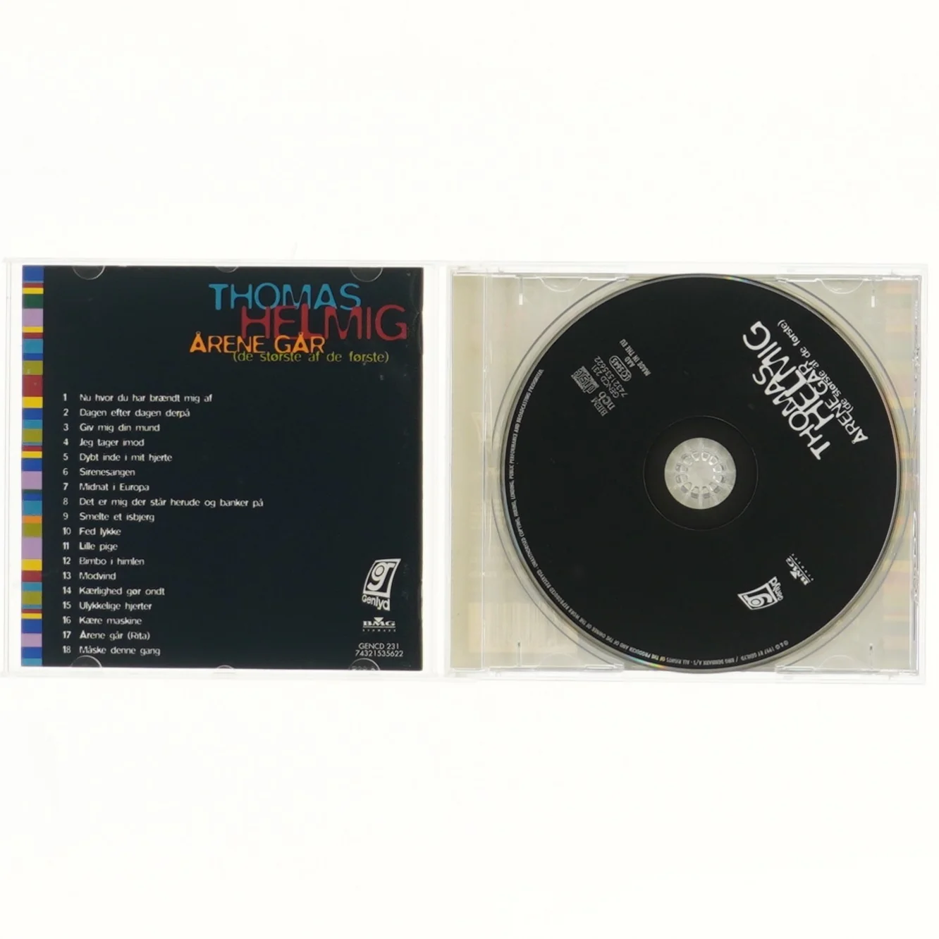 Thomas Helmig CD - Årene Går fra Genlyd