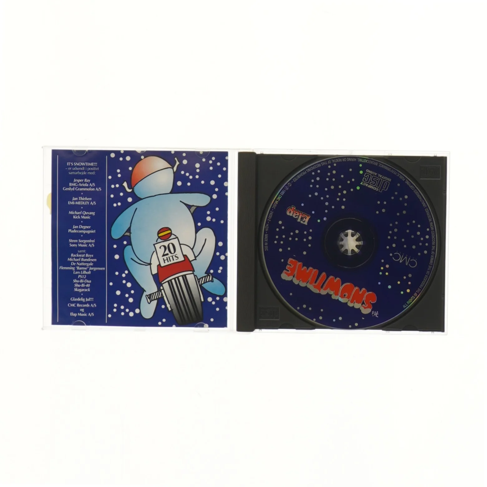 Snowtime musik CD (str. 12,5x14 cm)