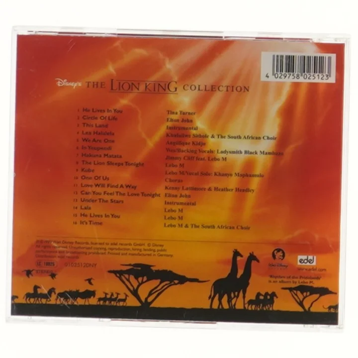 The Lion King Collection CD fra Disney