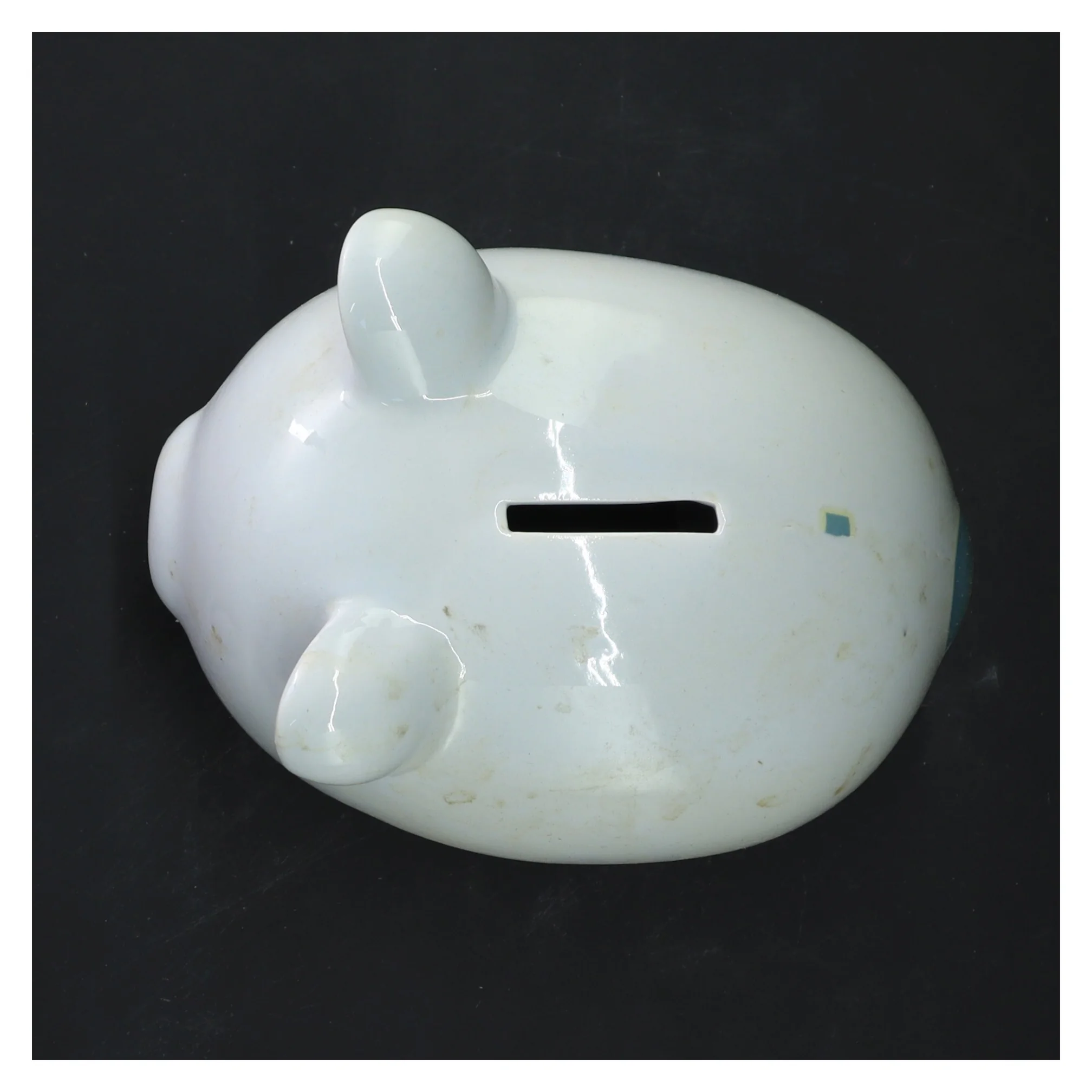 Keramisk sparegris (str. 15x12x11 cm)