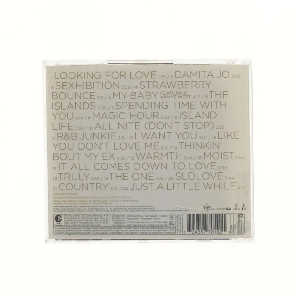 CD album: Damita Jo (str. 12,5x14 cm)