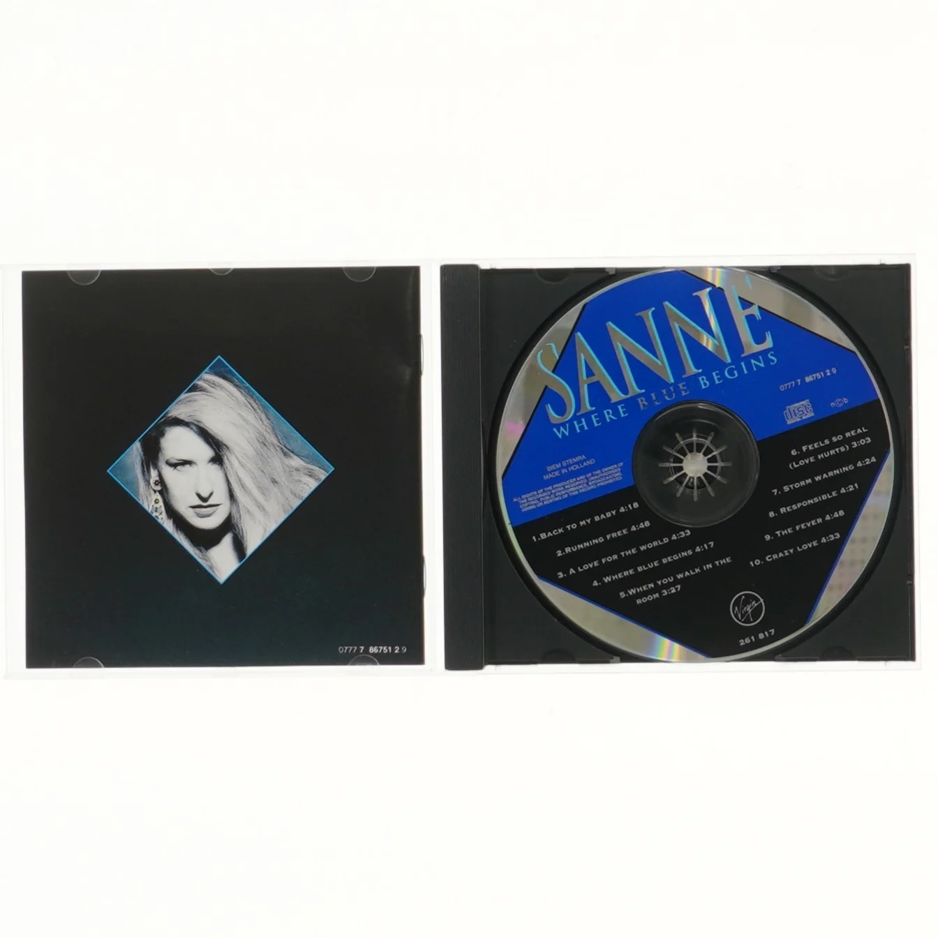 Sanne - Where Blue Begins CD