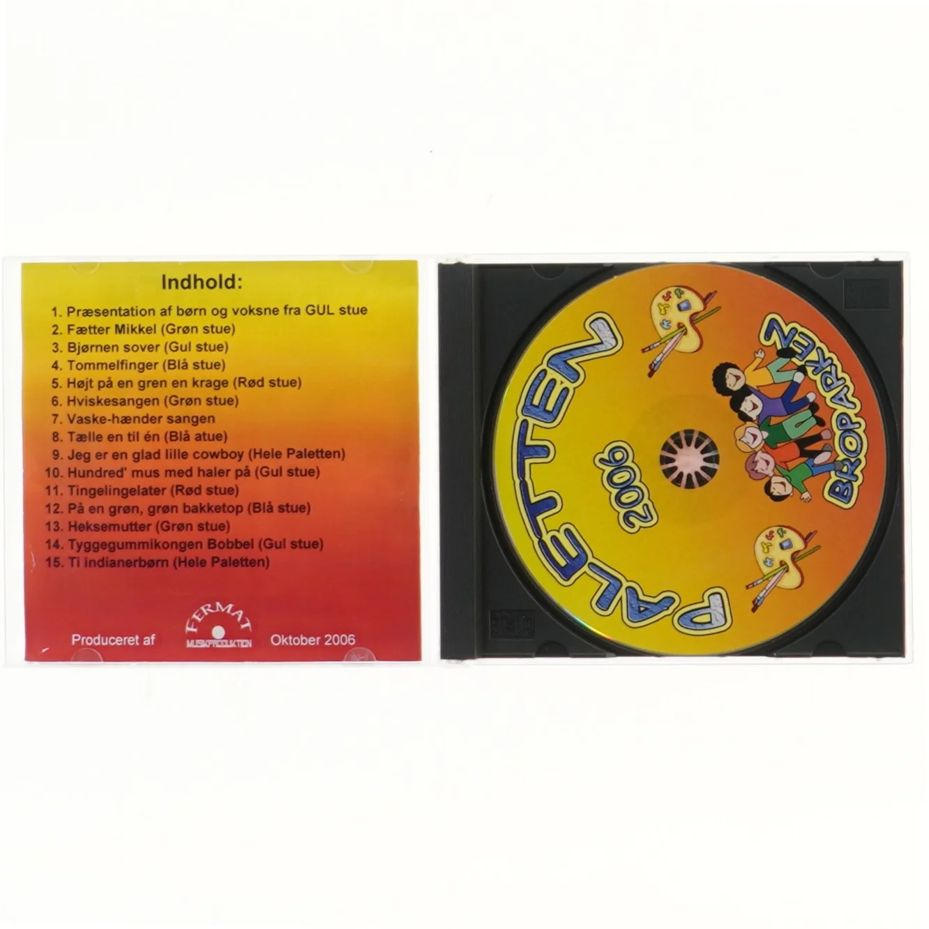 CD 'Sådan synger vi' Broparken Paletten 2006