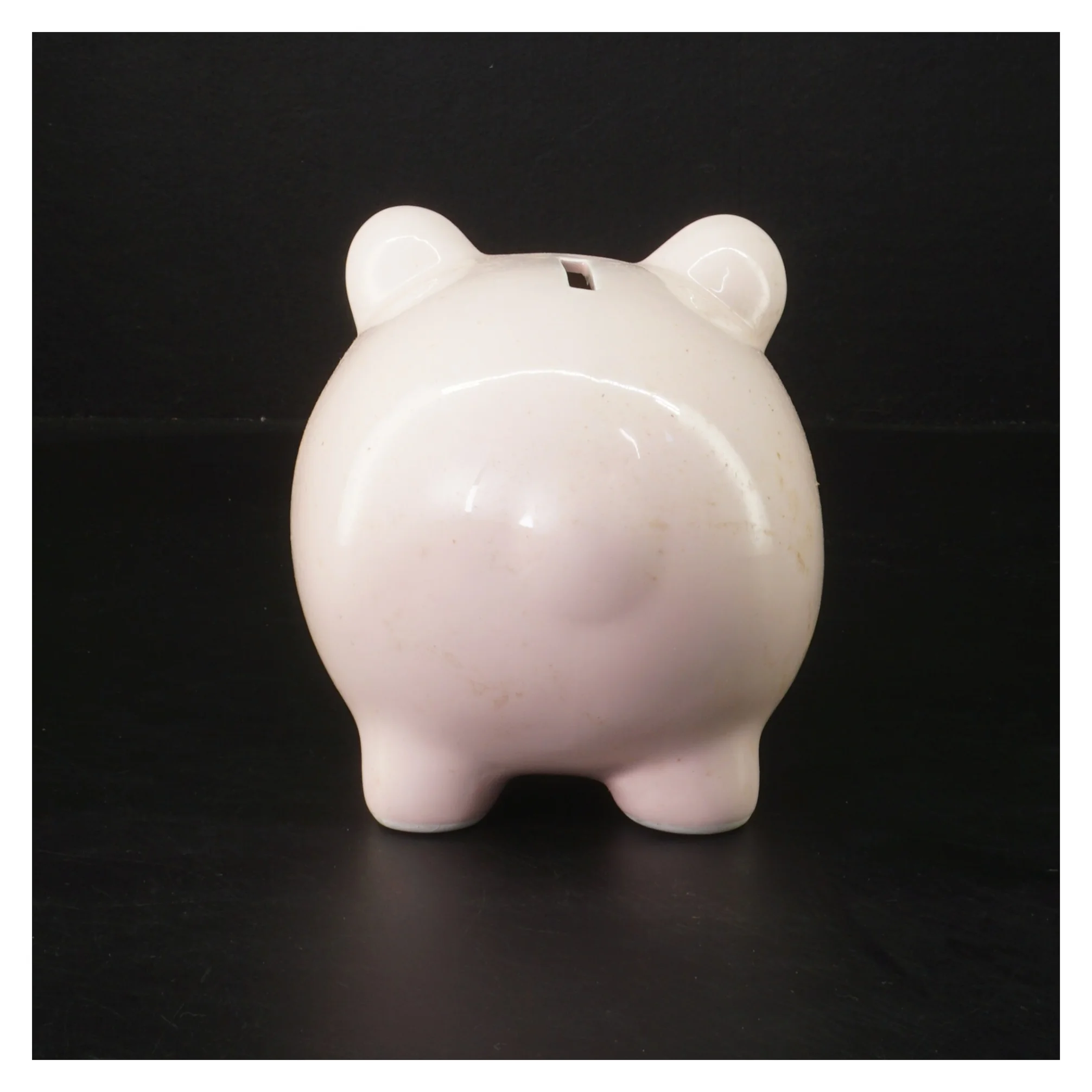 Keramisk sparegris (str. 15x12x11 cm)