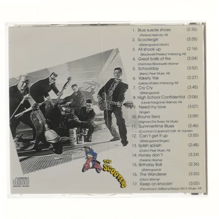 The Scooters Live at Woodstock CD fra Eldorado