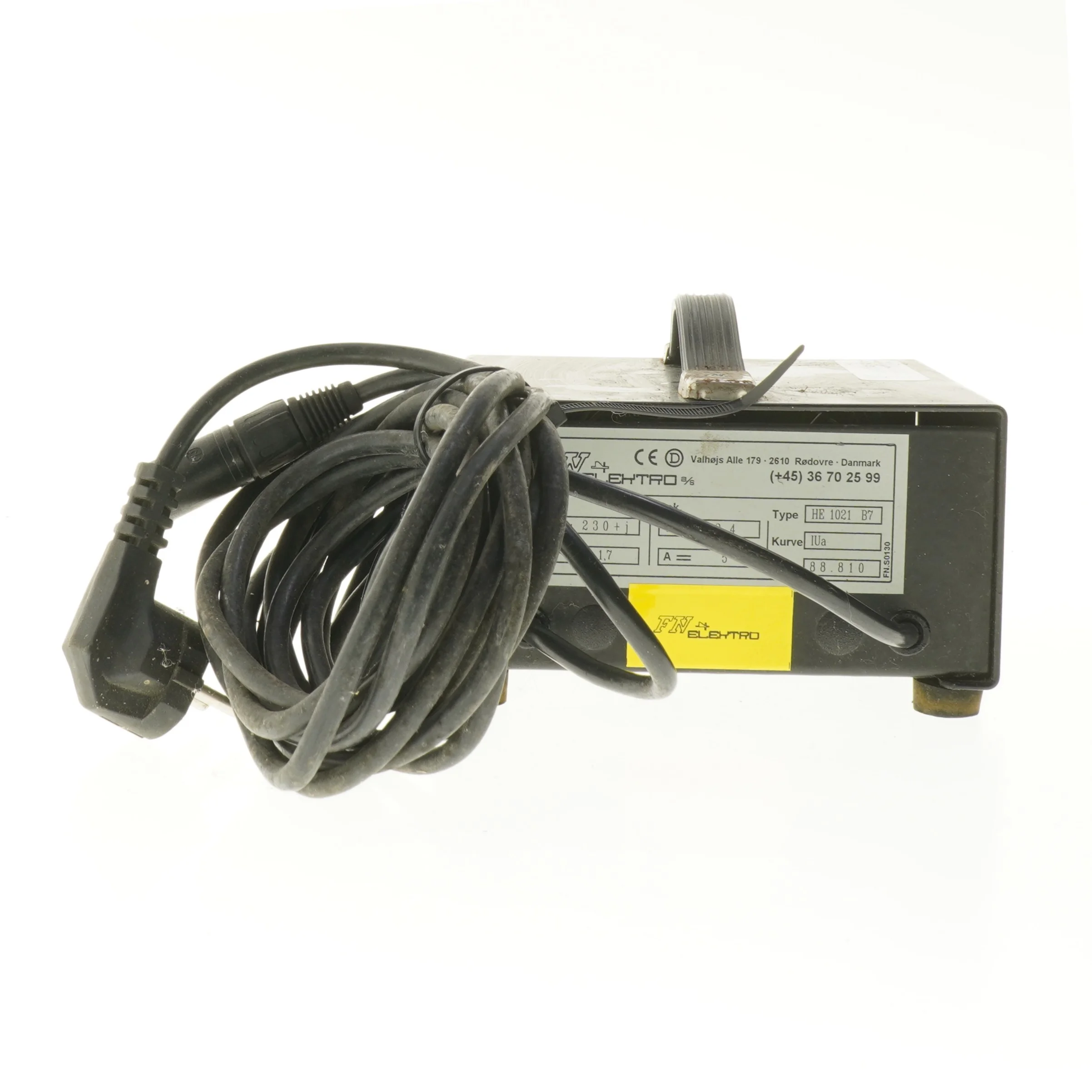 Batteri oplader fra Celoni Service (str. 17x17 cm)