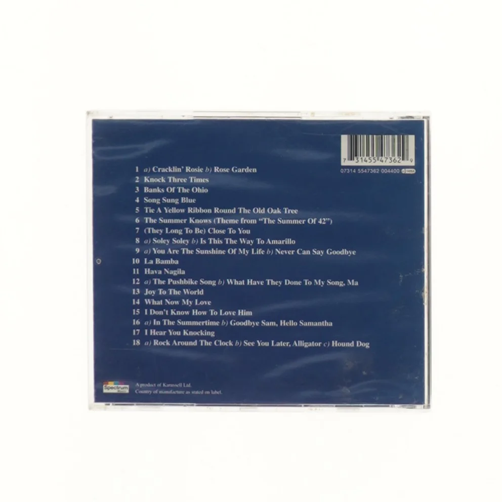 James Last CD - The Danish Collection fra Spectrum (str. 12,5x14 cm)