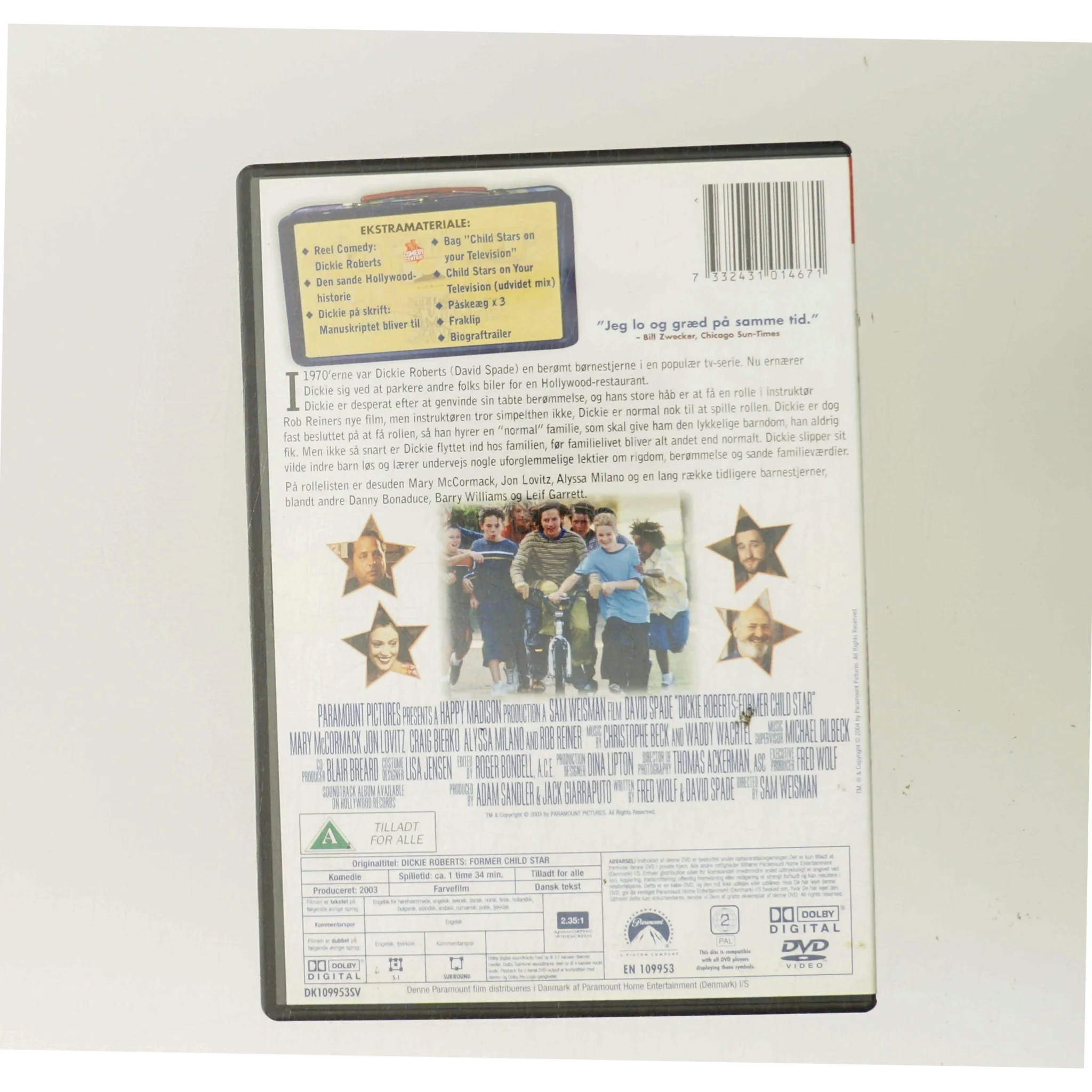 Dickie Roberts: Former Child Star med David Spade (DVD)