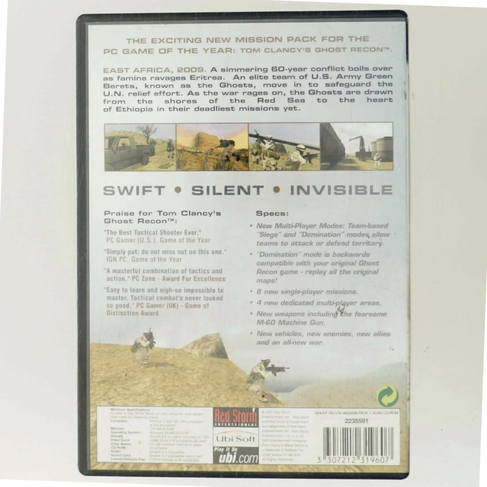 Tom Clancy's Ghost Recon: Desert Siege (DVD)