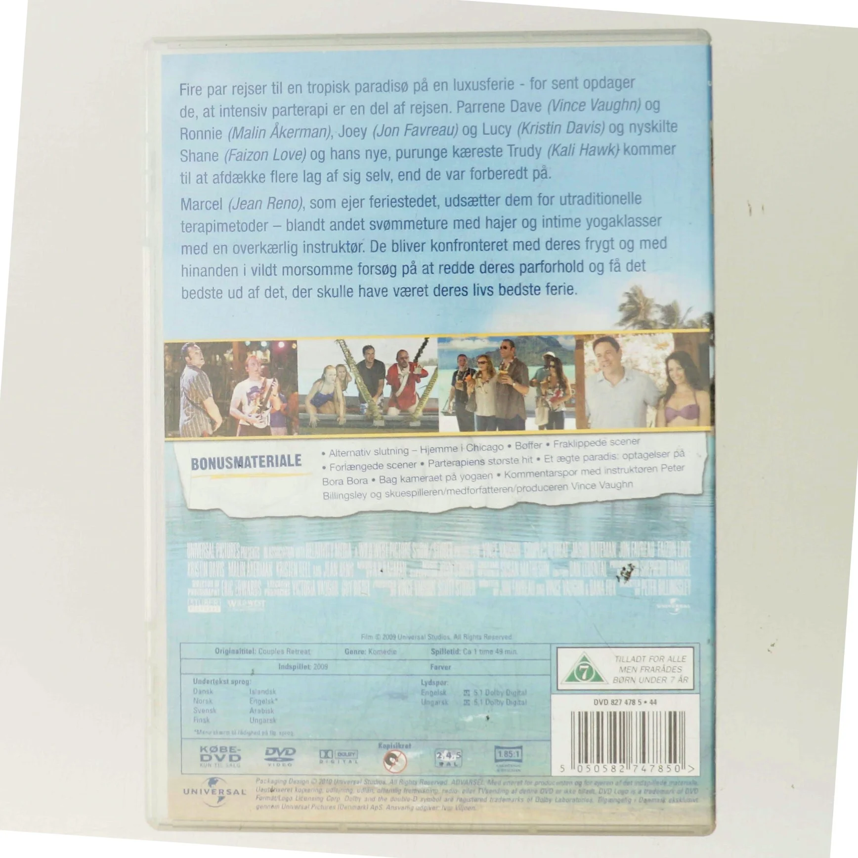 Parterapi i Paradis med Vince Vaughn (DVD)