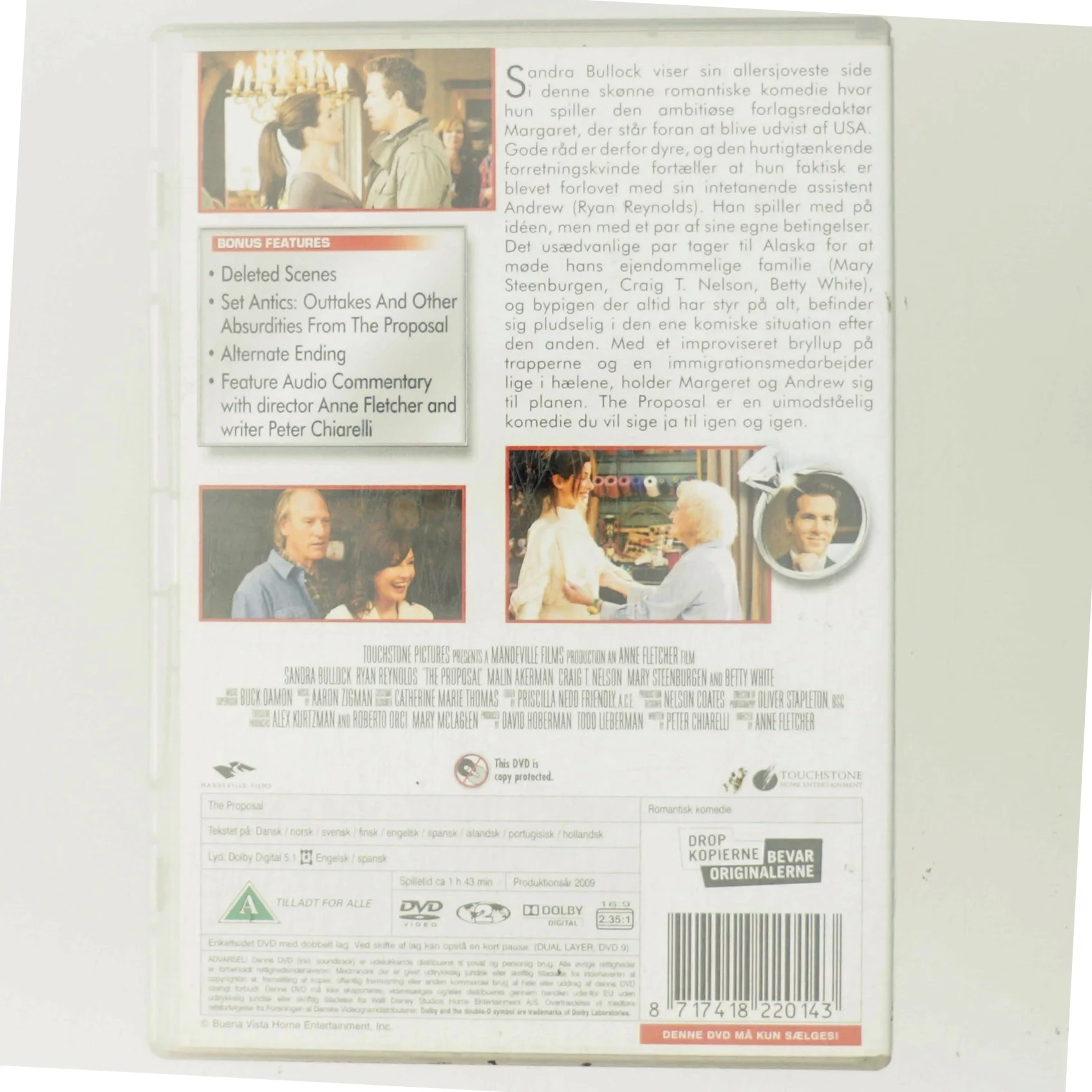 The Proposal med Sandra Bullock (DVD)