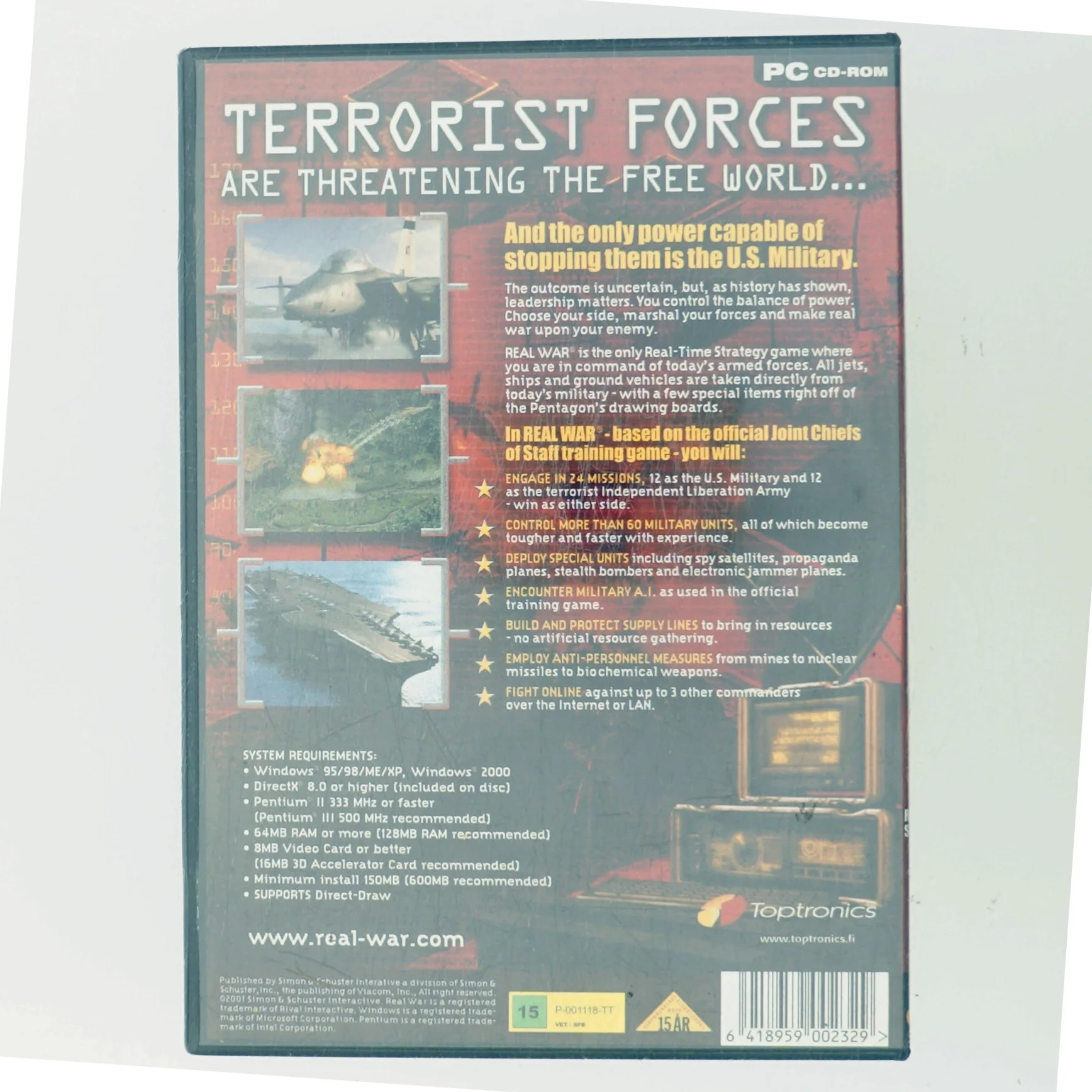 Real War: Air Land Sea (DVD)