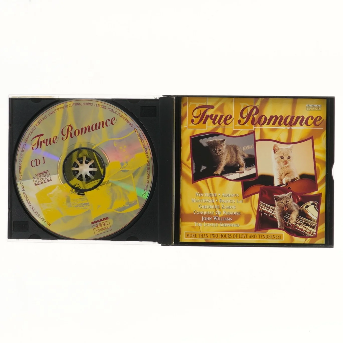 True Romance CD-samling fra Arcade