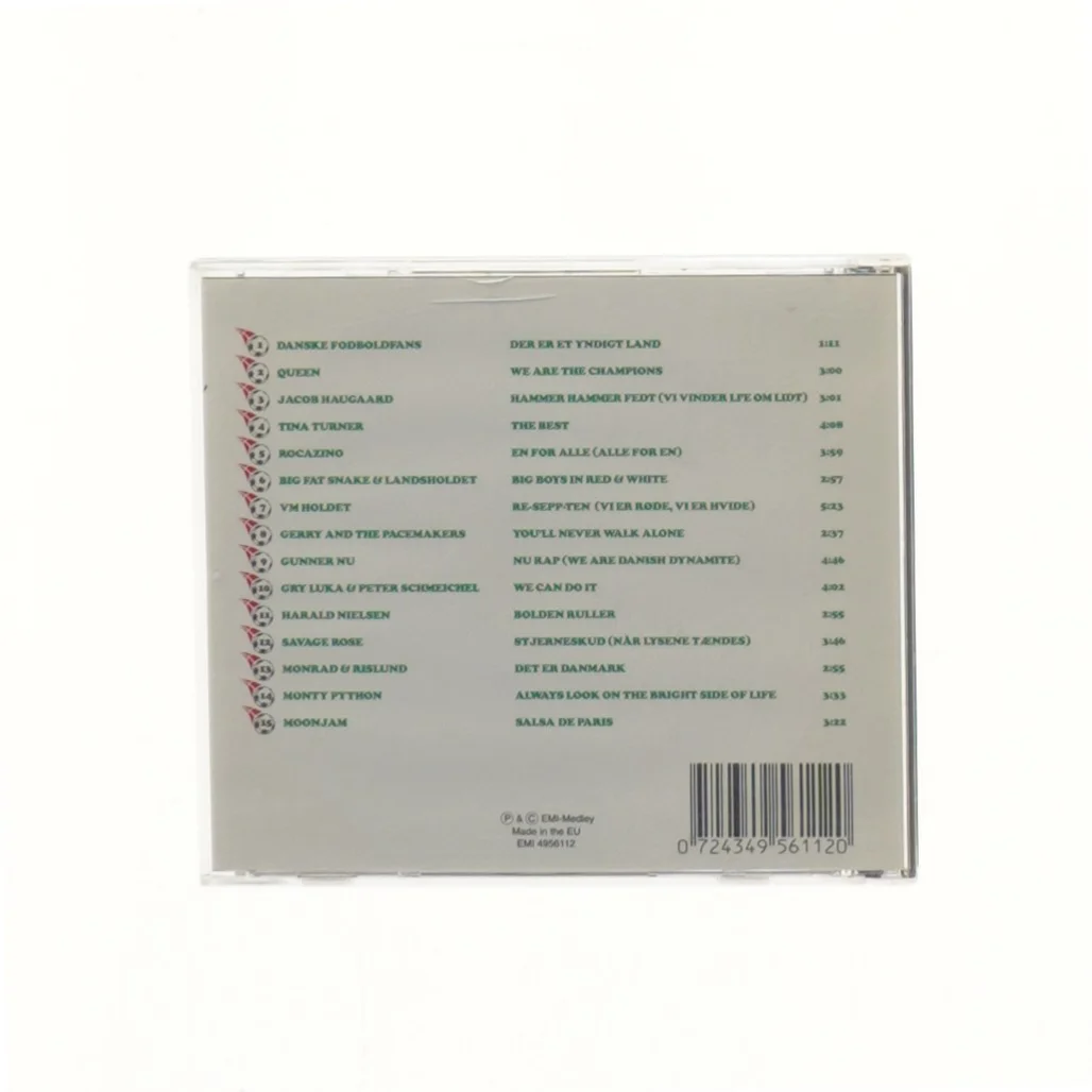 CD: Hammerfede Fodboldhits (str. 12,5x14 cm)