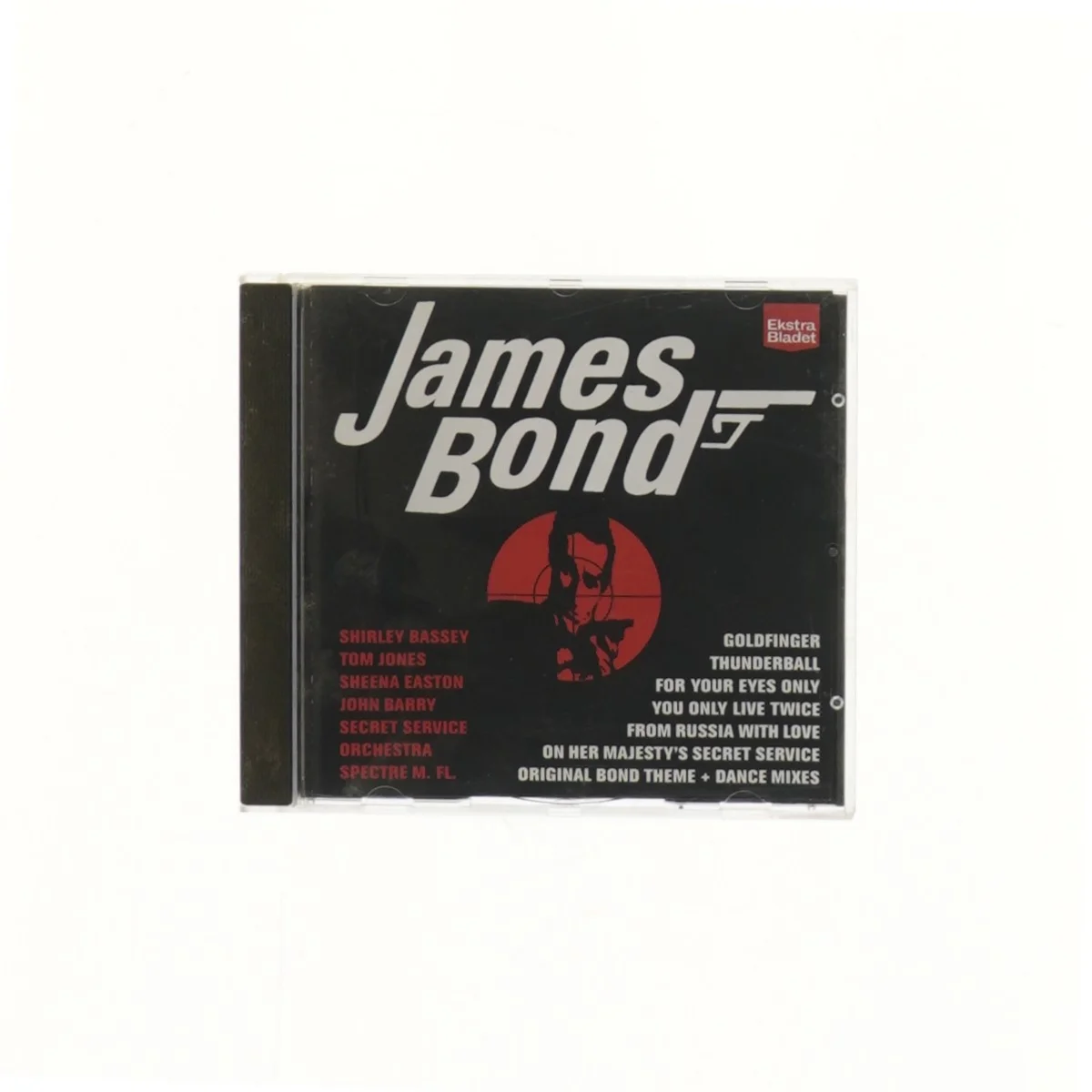 James Bond CD (str. 12,5x14 cm)