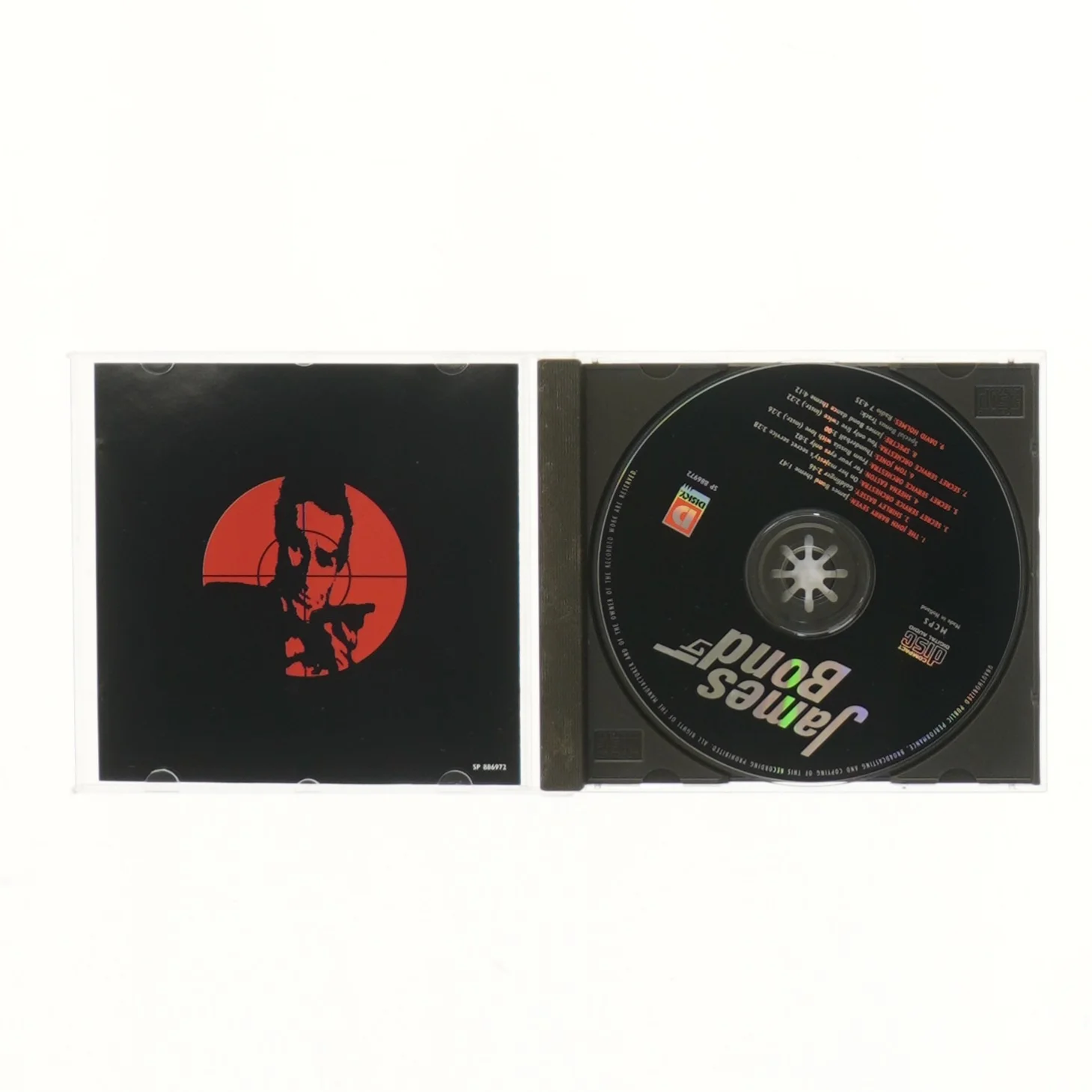 James Bond CD (str. 12,5x14 cm)