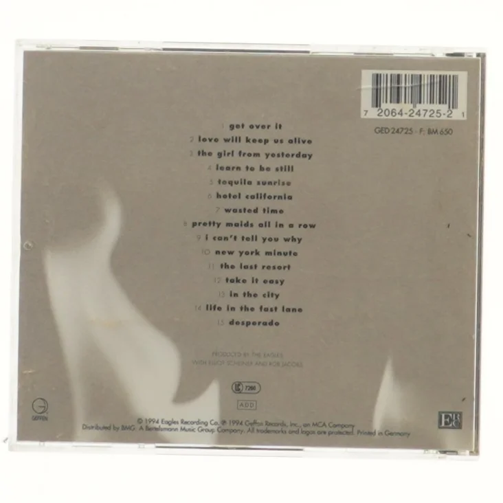 Eagles Hell Freezes Over CD