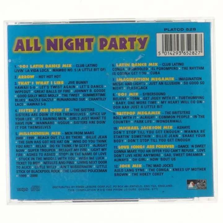 CD: Party Party All Night Party