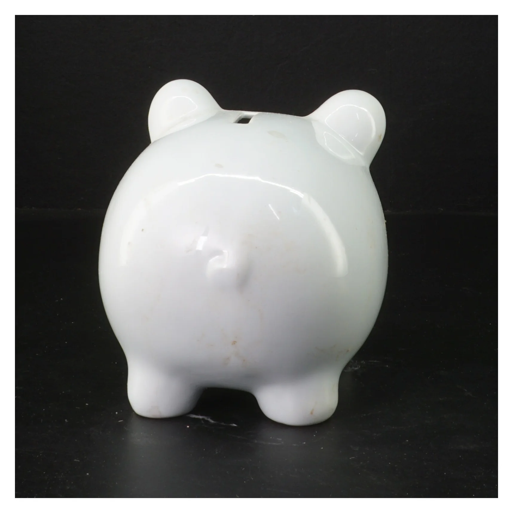 Keramisk sparegris (str. 15x12x11 cm)