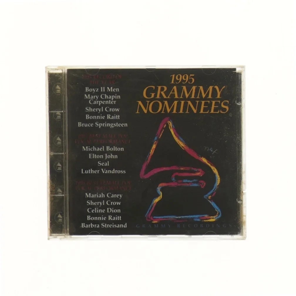 CD: Grammy Nominees 1995 fra Sony Music (str. 12,5x14 cm)
