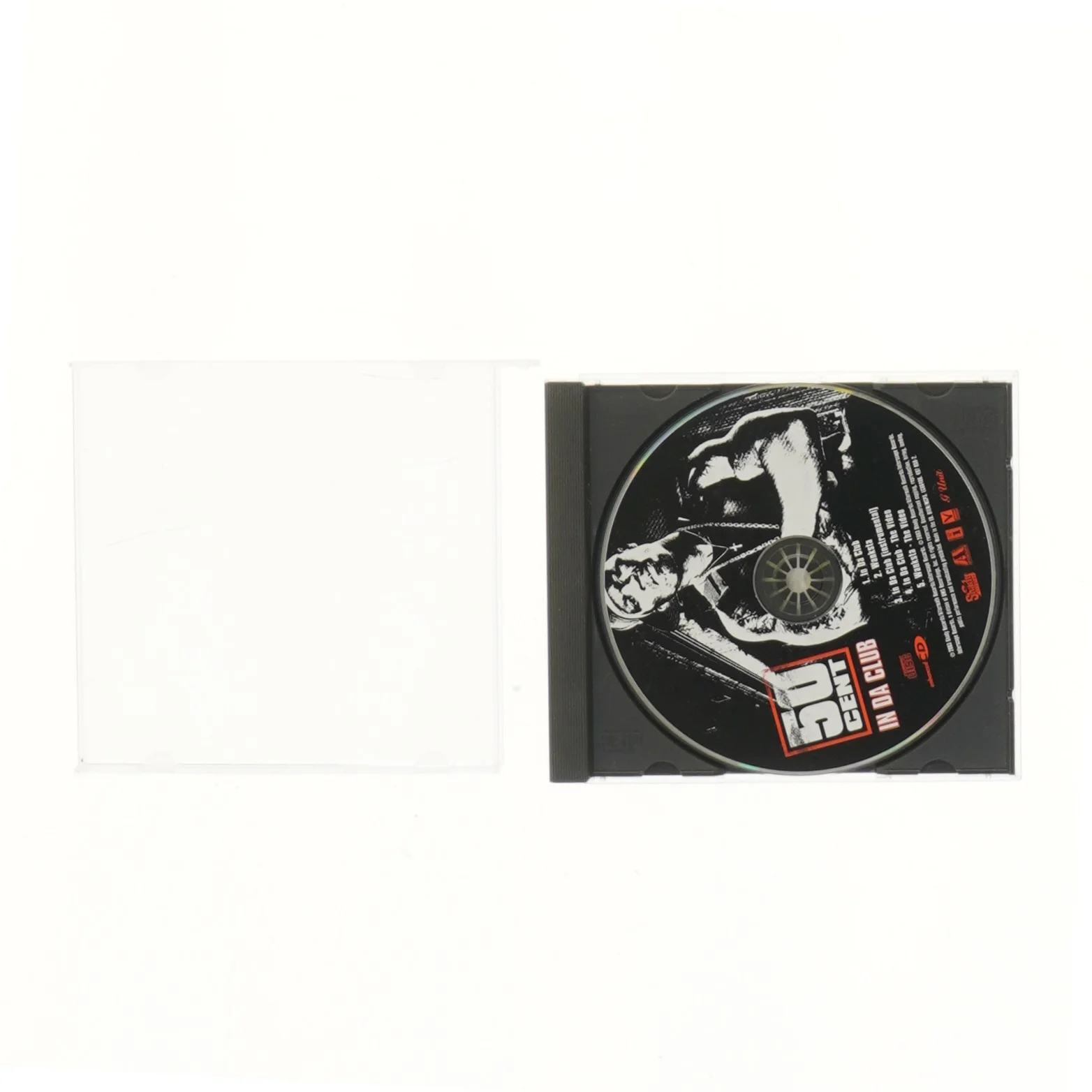 CD: 50 Cent - In Da Club (str. 12,5x14 cm)