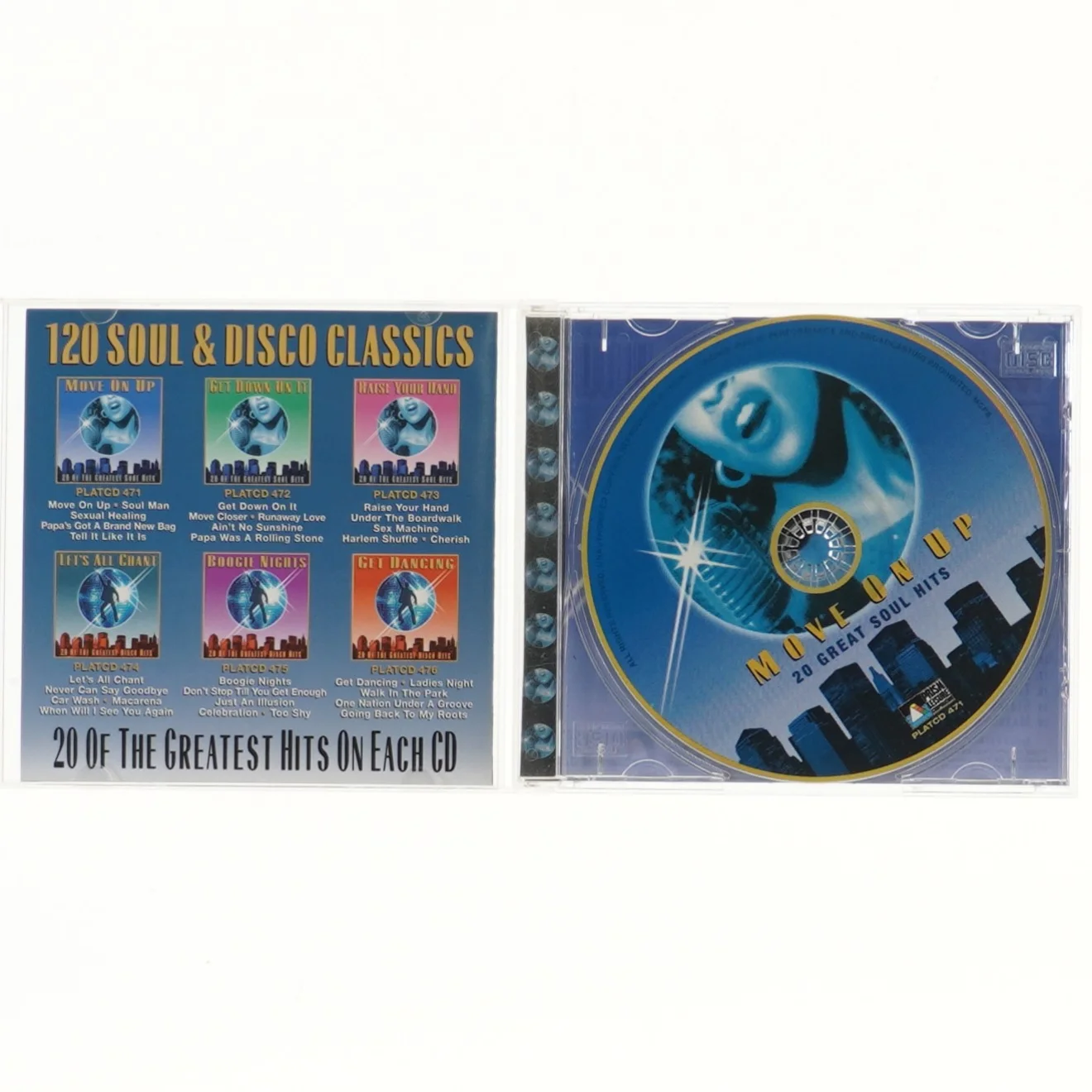 CD med soul klassikere fra Prism Leisure