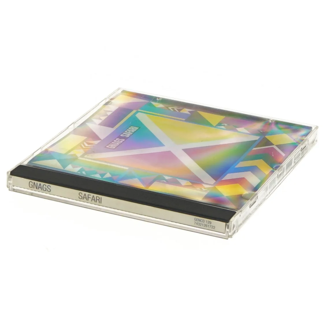 CD med albummet Safari af Gnags (str. 12,5x14 cm)