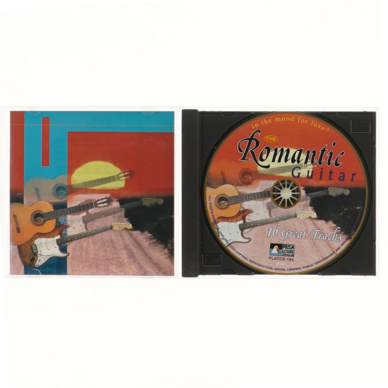 CD: The Romantic Guitar fra Prism Leisure