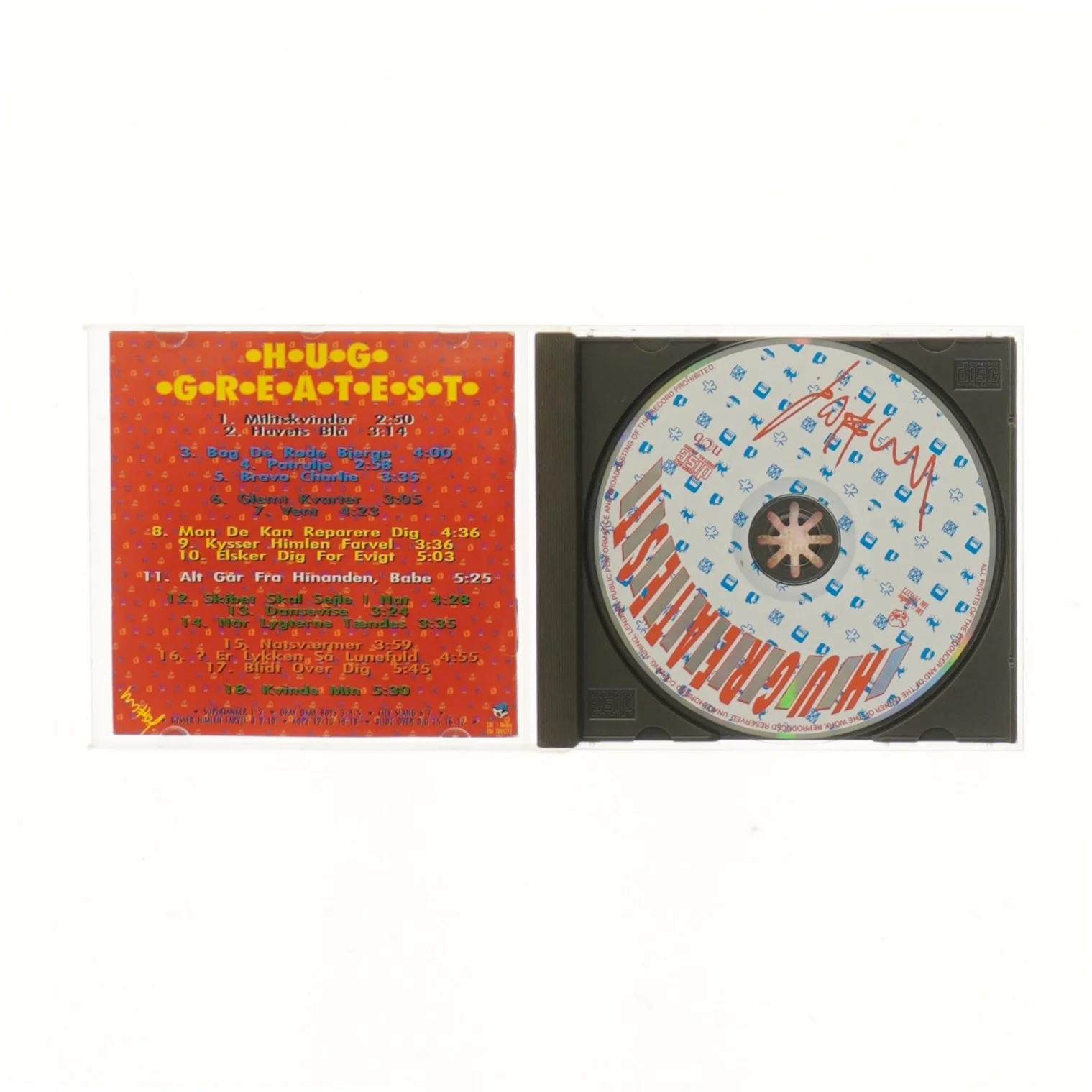 CD album: HUGO Greatest (str. 12,5x14 cm)