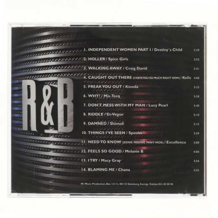 R&B Musik CD