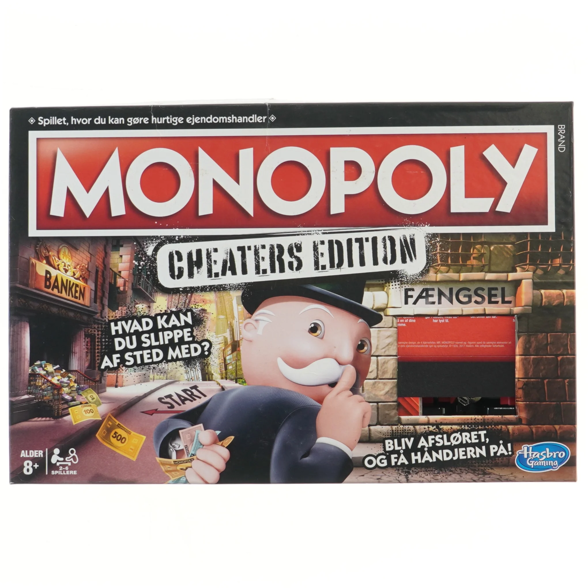 Monopoly Cheaters Edition Brætspil fra Hasbro (str. 40x27 cm)