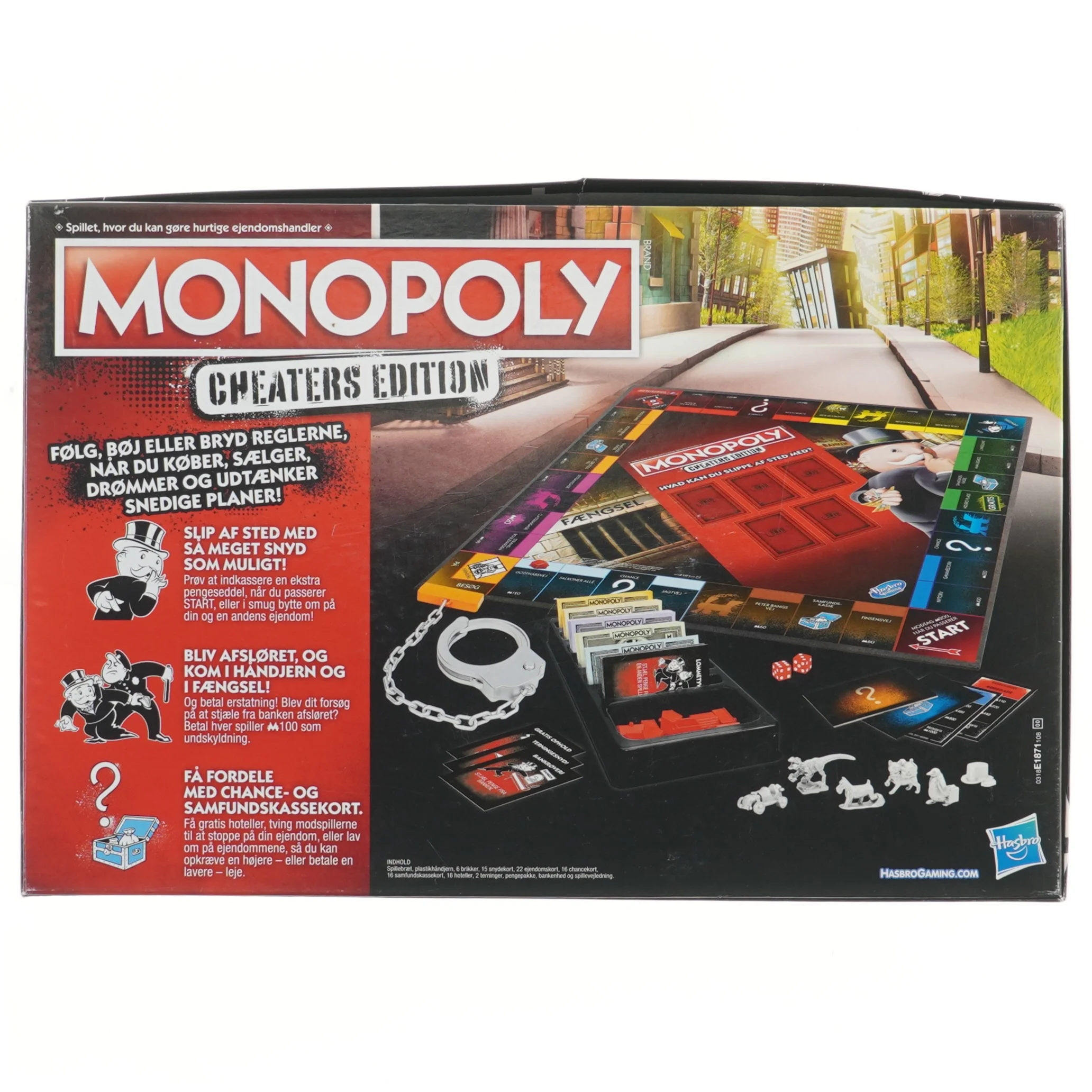 Monopoly Cheaters Edition Brætspil fra Hasbro (str. 40x27 cm)