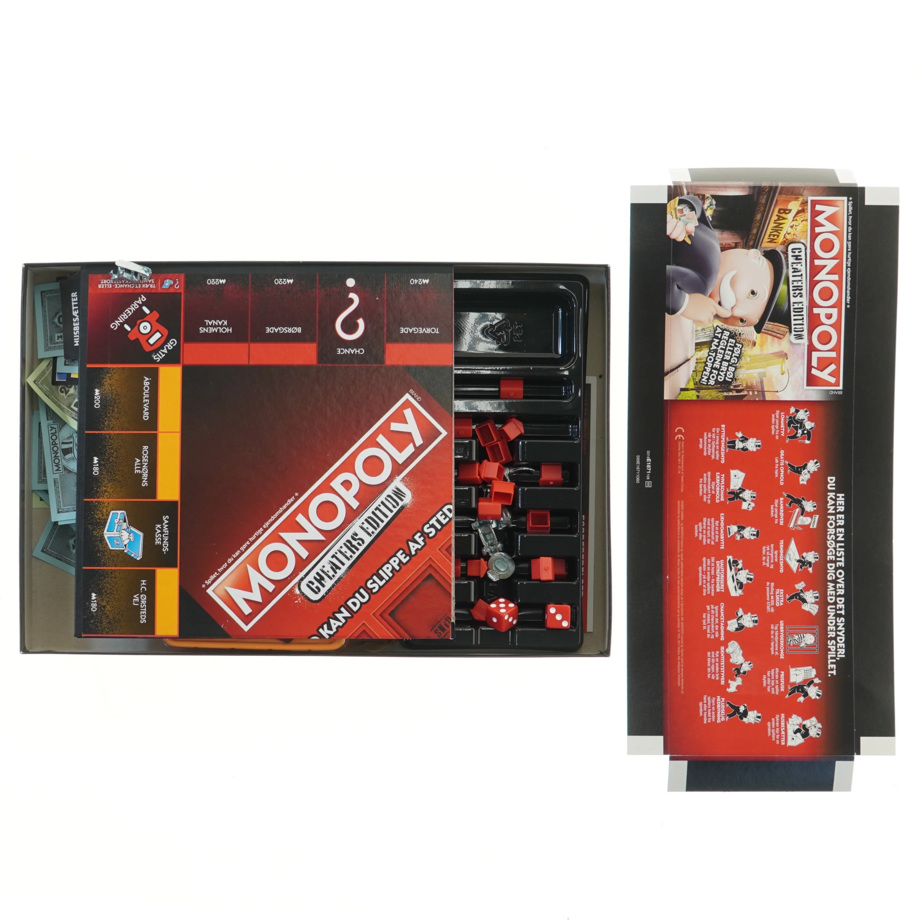 Monopoly Cheaters Edition Brætspil fra Hasbro (str. 40x27 cm)