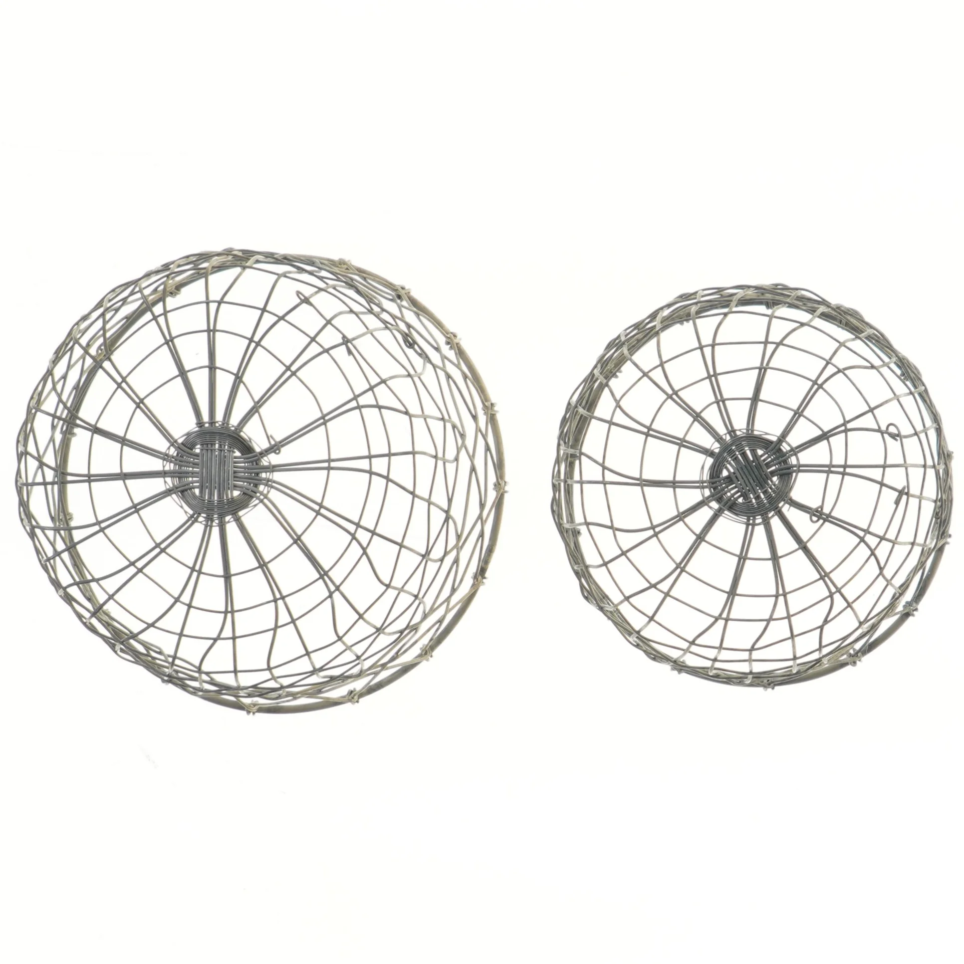 Trådkurve sæt (str. Ø 19 og 16 cm)