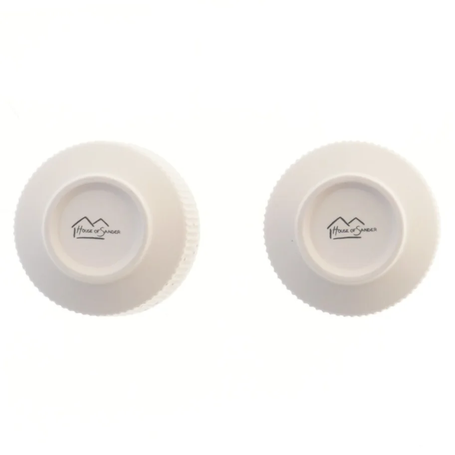 2 keramik kopper fra House of Sander fra House of Sander (str. 2 stk Ø 7 cm)