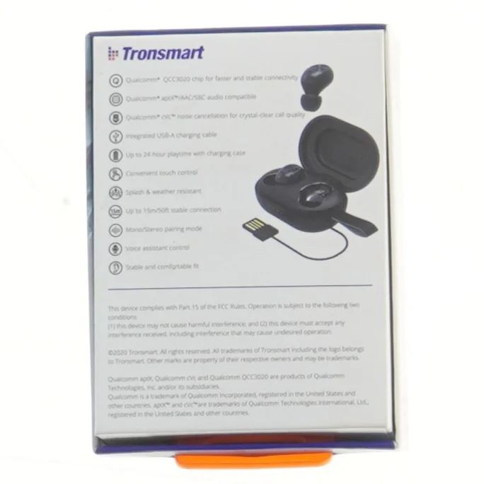 Tronsmart Spunky Beat trådløse øretelefoner fra Tronsmart (str. 2 cm)