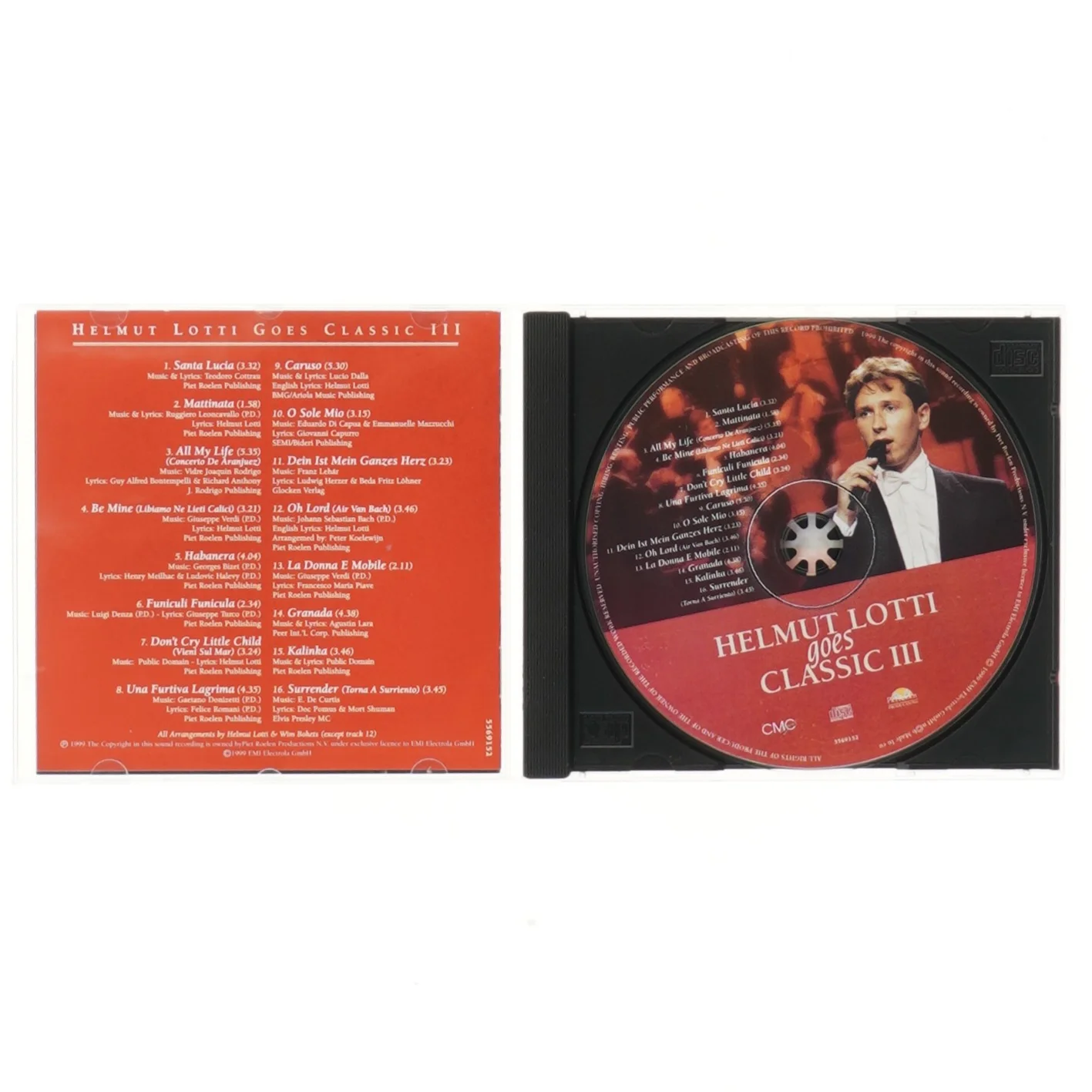 Helmut Lotti goes Classic III CD fra Plaza Records