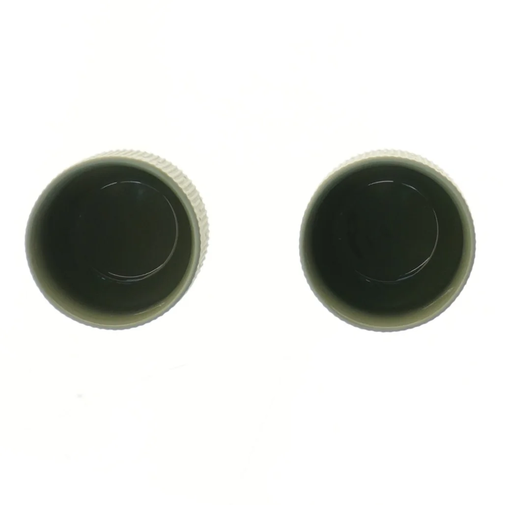 Grønne keramiske krus, 2 stk, Ø 7 cm fra House of Sander (str. 2 stk Ø 7 cm)